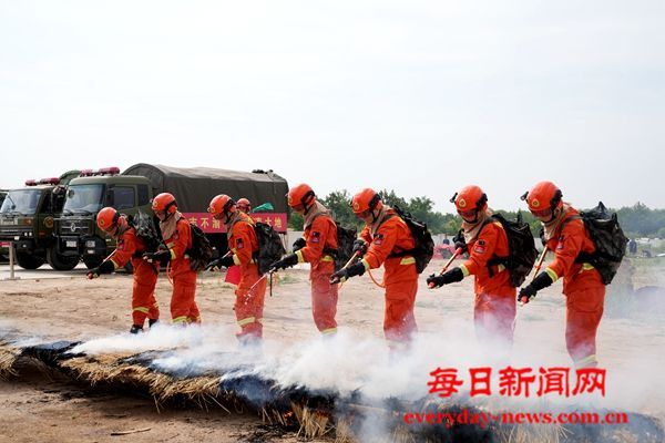 大练兵丨国家消防救援局陕西机动队伍 紧贴
