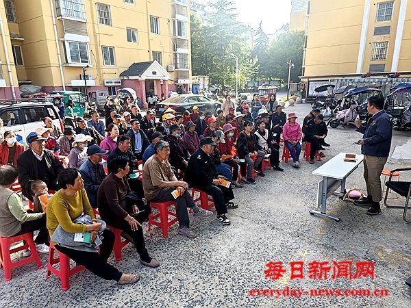 沭城街道叶庄社区开展市民夜校“守护燃气安