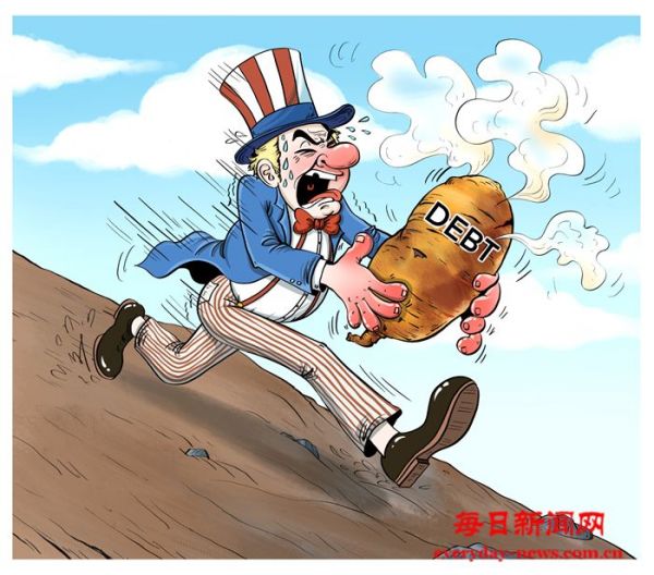 漫评美债突破37万亿美元：“烫手山芋