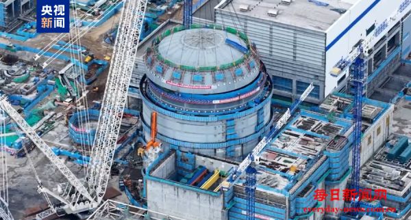 海阳核电二期工程里程碑节点完成过半
